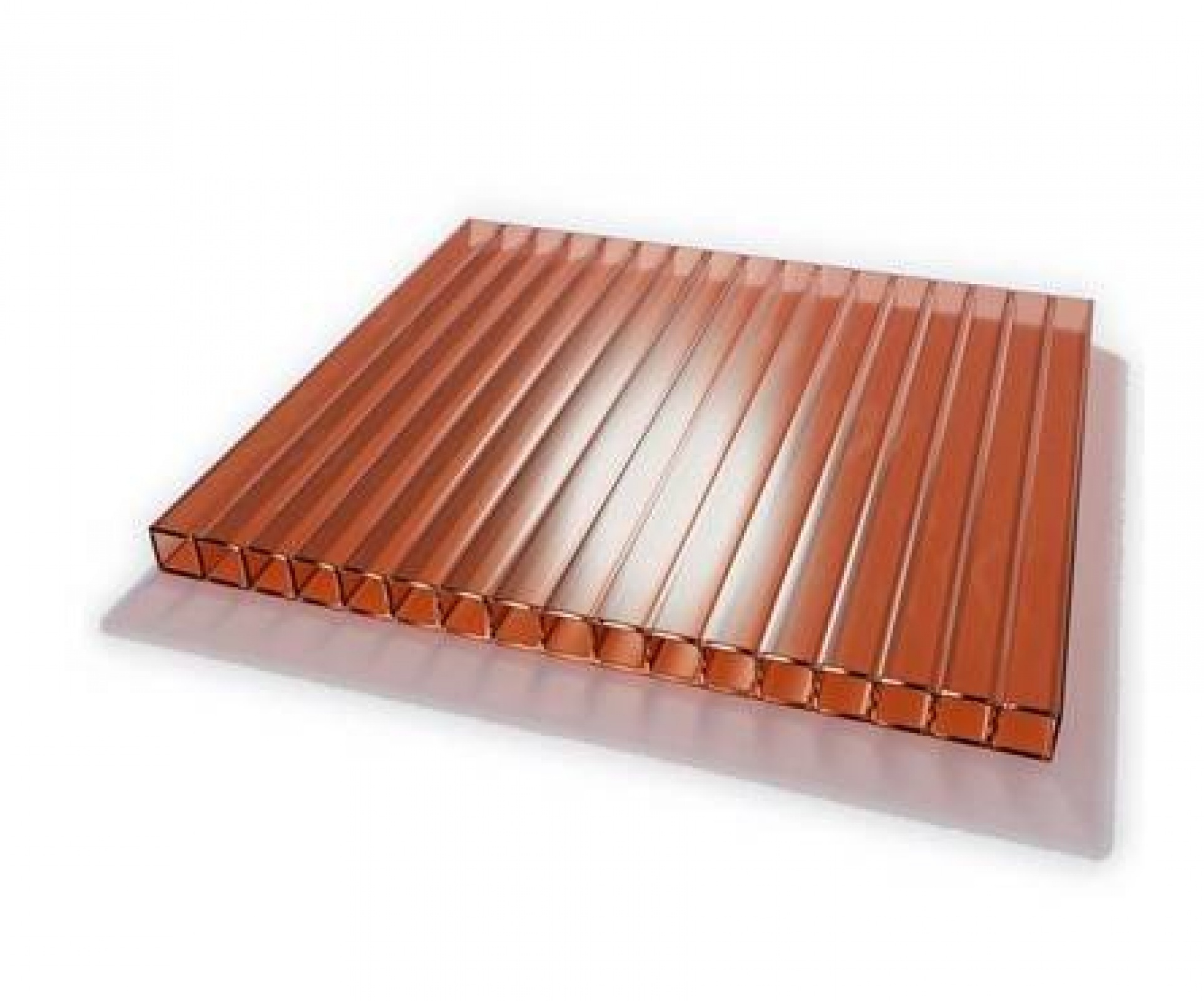 Поликарбонат 6000 / 2100 / 6 мм, коричневый