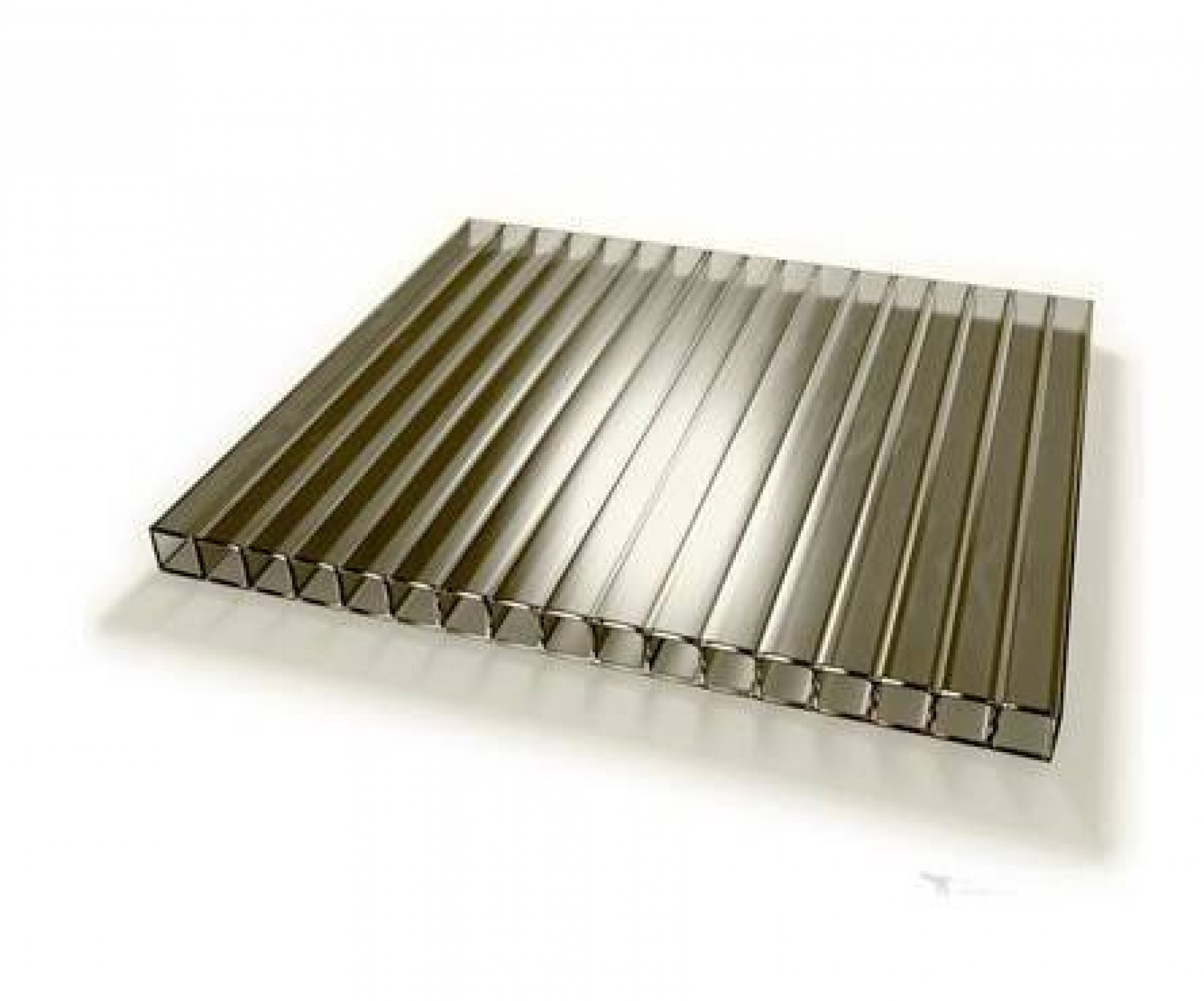 Поликарбонат Кристалл 4 мм, бронзовый, 12 x 2,1 м