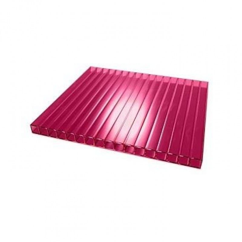 Поликарбонат Т-6 мм, розовый